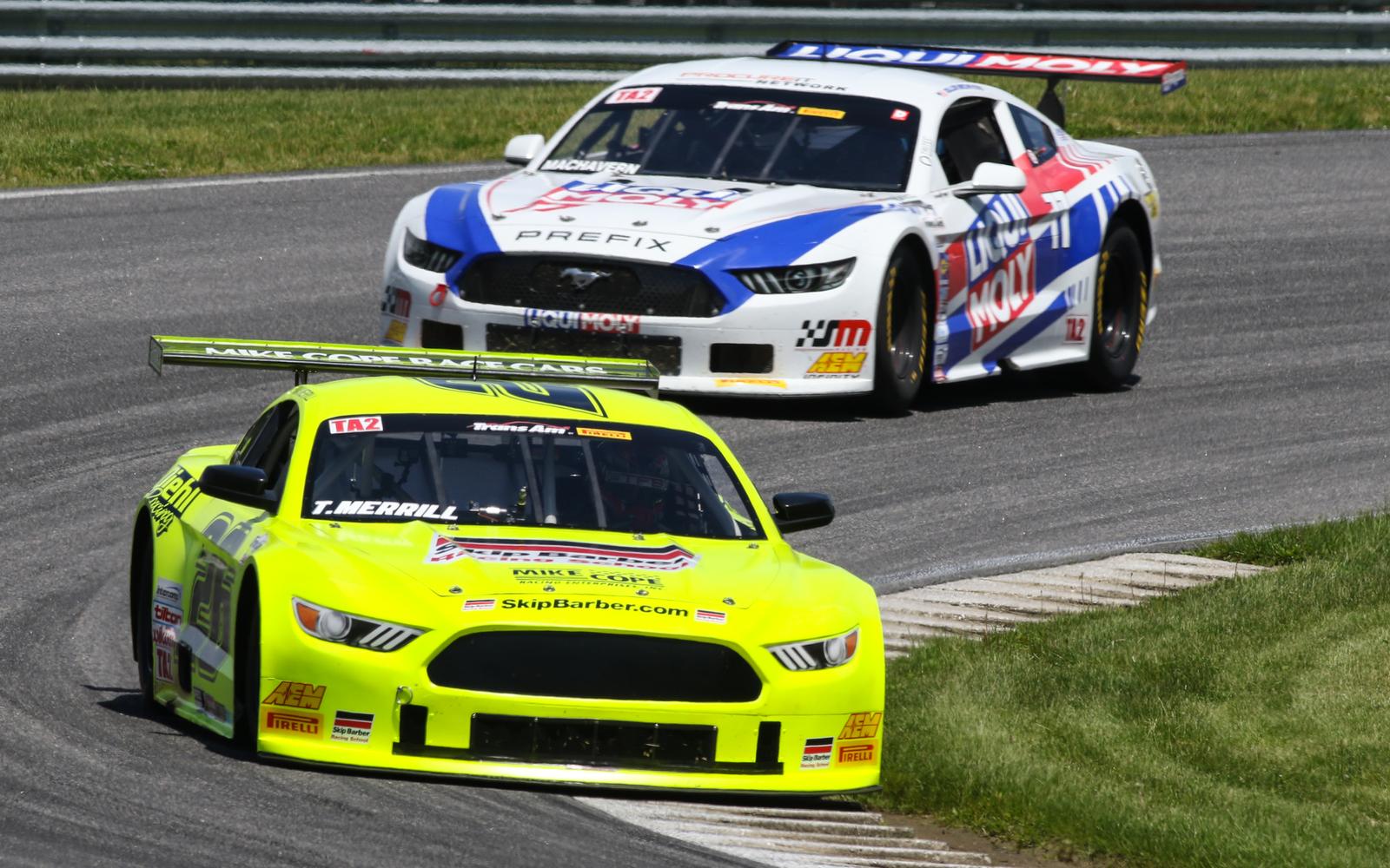 Leading From Flag to Flag, Merrill Takes Trans Am TA2 Win 